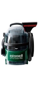 Little Green Pro Portable Deep Cleaner by BISSELL Rental cleans upholstery, stairs, RVs and even cars.