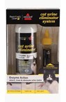 BISSELL Enzyme Action Urine Eliminator enzymatic cleaner for cat urine permanently removes cat urine stains & odors.